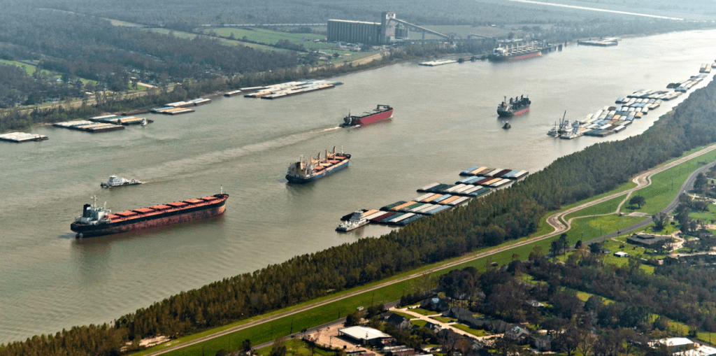 Sungai Mississippi di AMerika Serikat