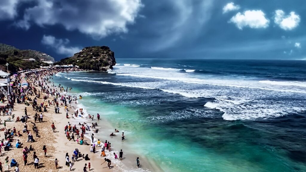 pantai indrayanti wisata gunungkidul