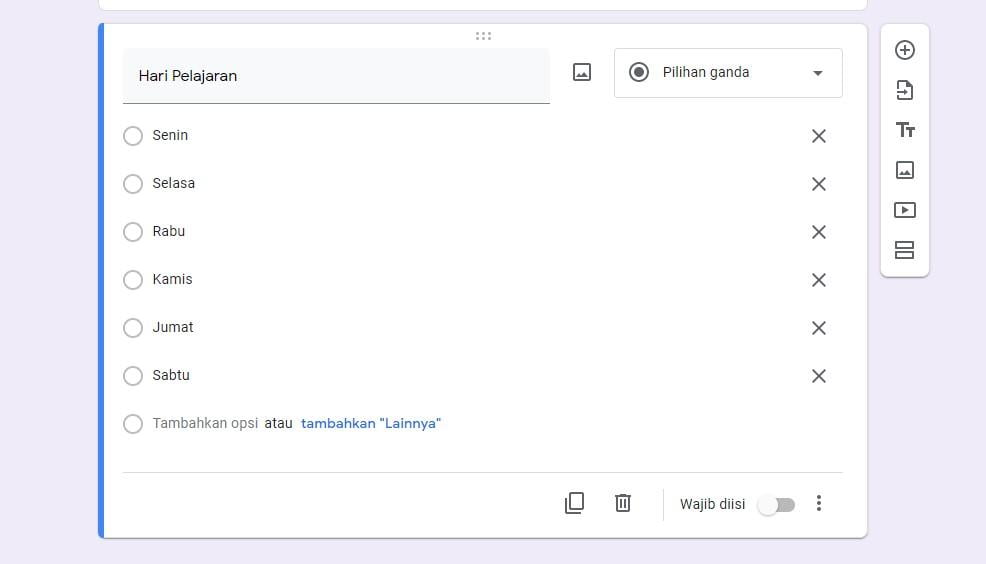 Cara Membuat Absen Google Formulir
