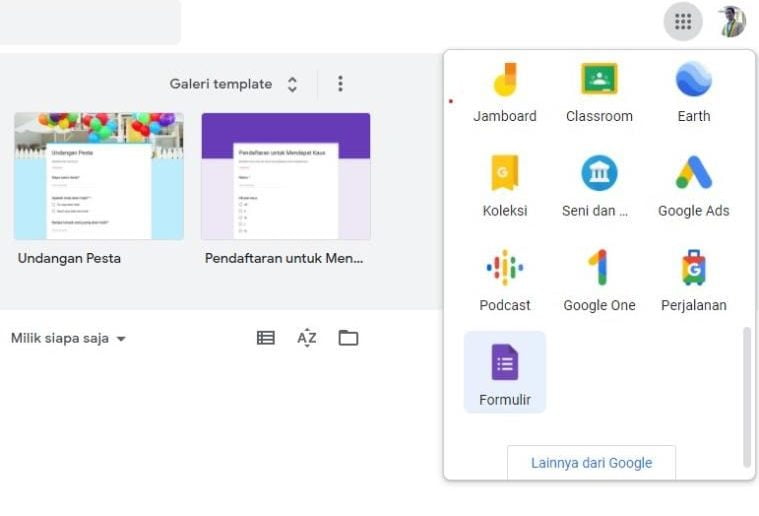 Cara Membuat Absen Google Formulir