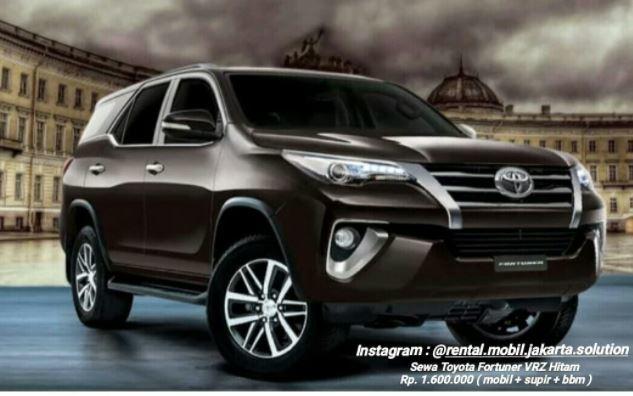 sewa mobil fortuner jakarta