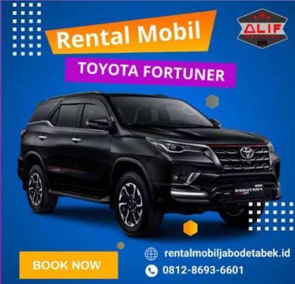 sewa mobil fortuner jakarta