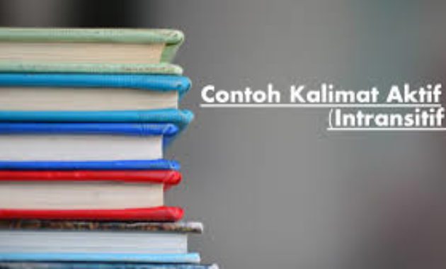 aktif intransitif