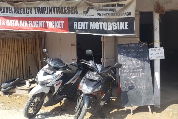 sewa motor labuan bajo