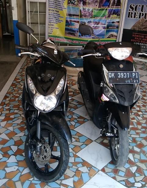 sewa motor labuan bajo