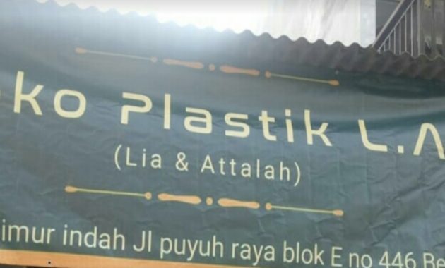 TOKO PLASTIK BEKASI TOKO L.A
