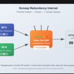 Redundansi Internet: Menggabungkan Dua ISP ke Satu Router dengan Load Balancing & Failover (Panduan Lengkap + Studi Kasus TP-Link ER605W)