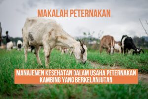 makalah peternakan