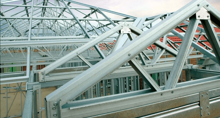 jarak kuda kuda baja ringan