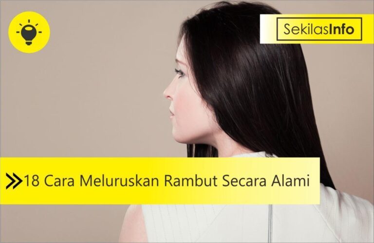 cara meluruskan rambut