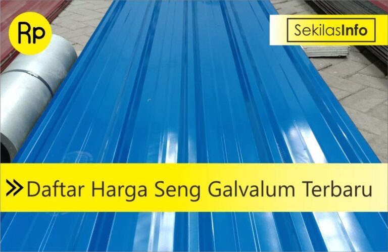 harga seng galvalum