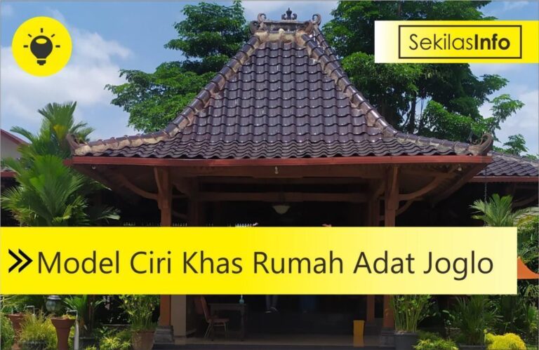 model ciri khas rumah adat joglo