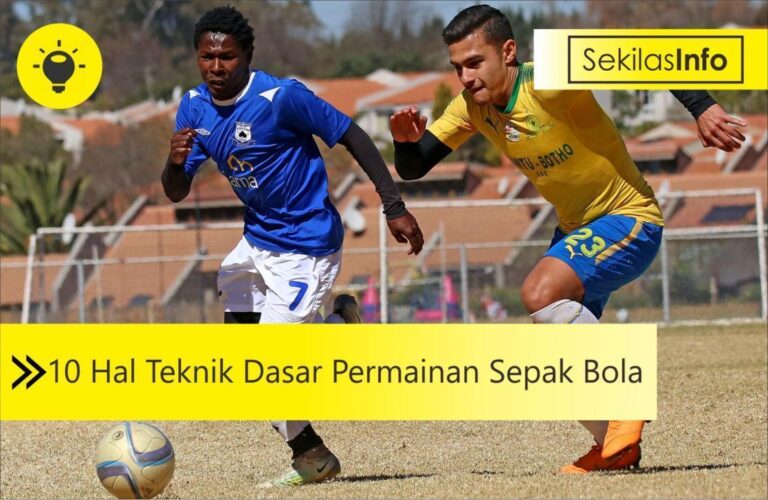 teknik dasar permainan sepak bola