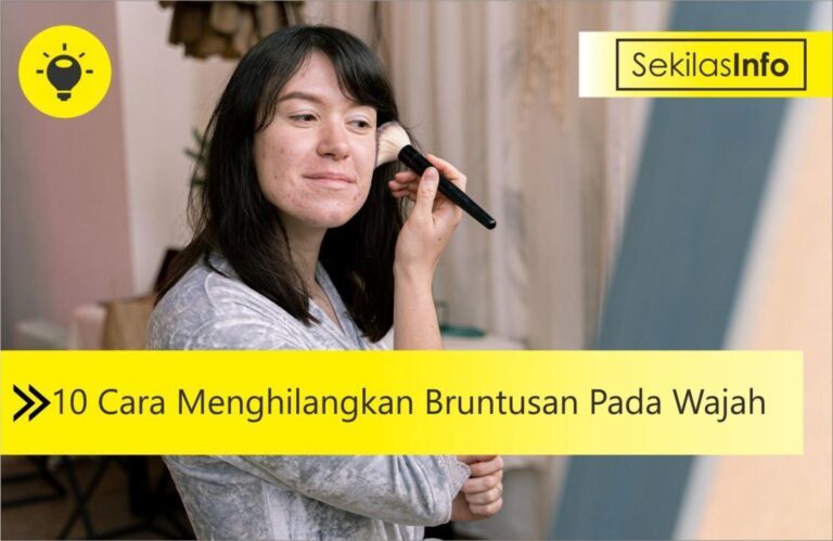 cara menghilangkan bruntusan secara alami