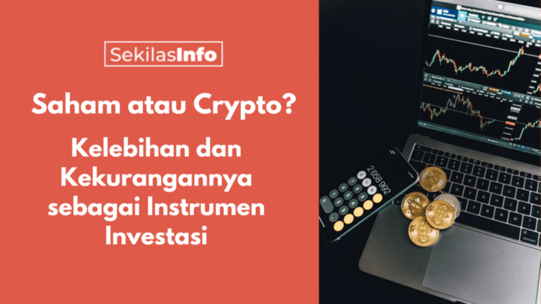 Saham atau Crypto? Kelebihan dan Kekurangannya sebagai Instrumen Investasi