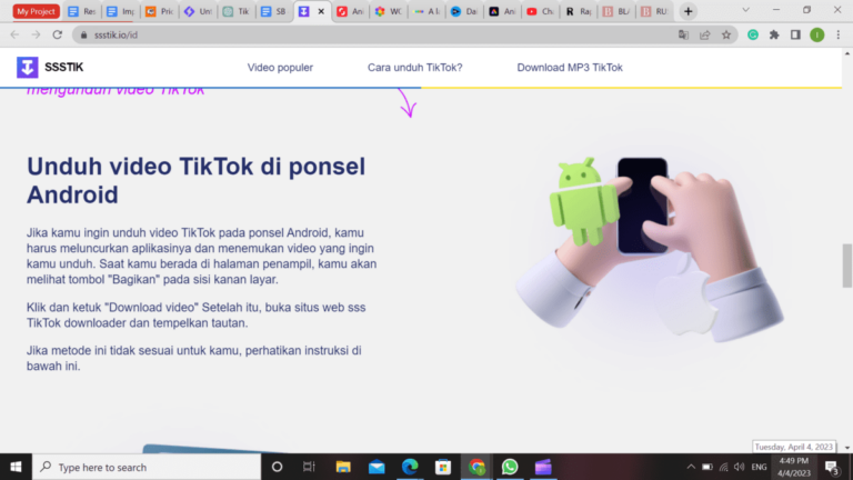 SSSTIK – The Terbaik TikTok Video dan Twitter Video Downloader