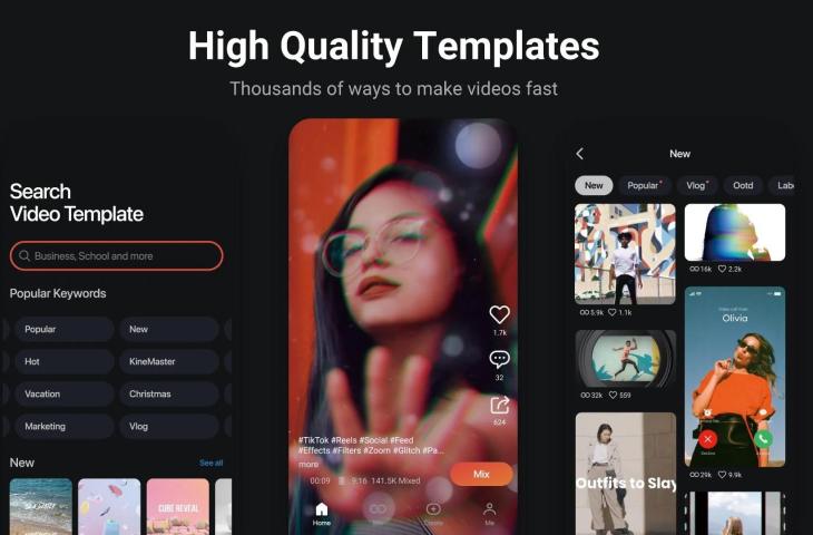 Aplikasi Edit Video - KineMaster. (KineMaster)