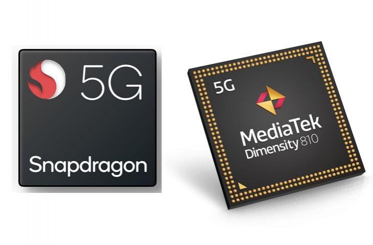 Qualcomm Snapdragon 695 5G vs MediaTek Dimensity 810. (HiTekno.com)