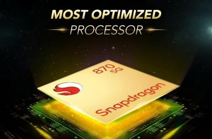 POCO F4 5G membawa chipset Snapdragon 870. (Twitter/ POCO India)