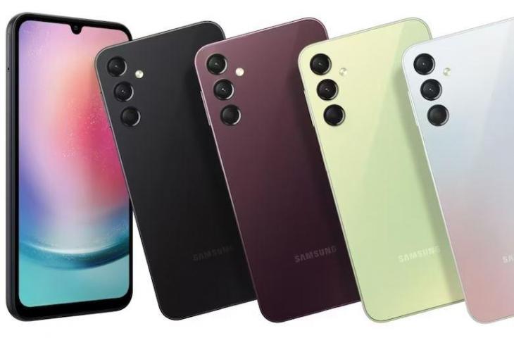 Samsung Galaxy A24 resmi debut pada April 2023. (Samsung)