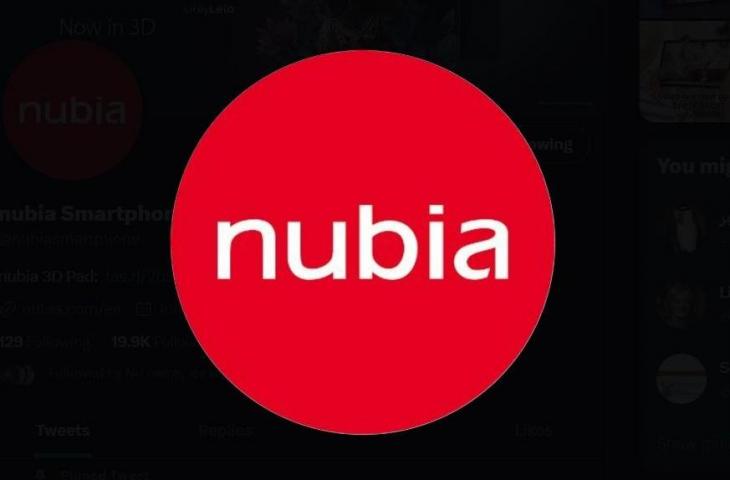 Logo Nubia. (Twitter @nubiasmartphone)