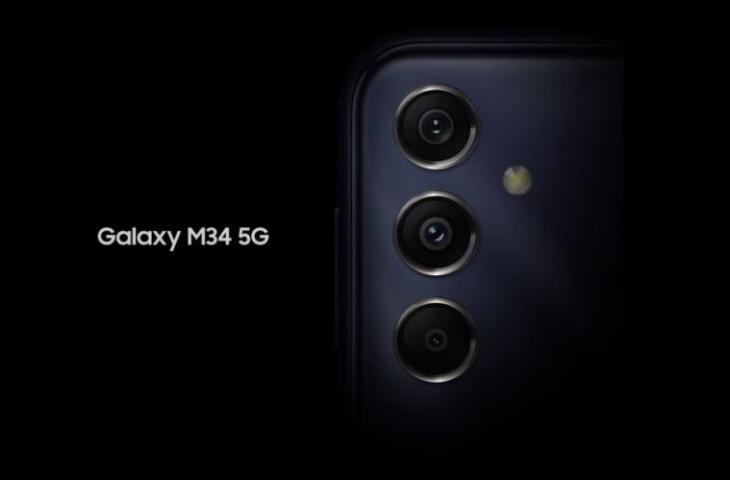 Teaser Samsung Galaxy M34 5G. (Samsung)