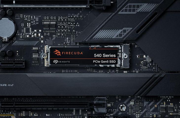 Seagate FireCuda 540 PCIe Gen5 NVMe SSD. (Seagate)