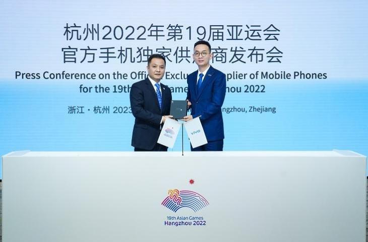 Vivo Resmi Jadi Official Exclusive Supplier of Mobile Phones Asian Games Hangzhou 2022. (Vivo)