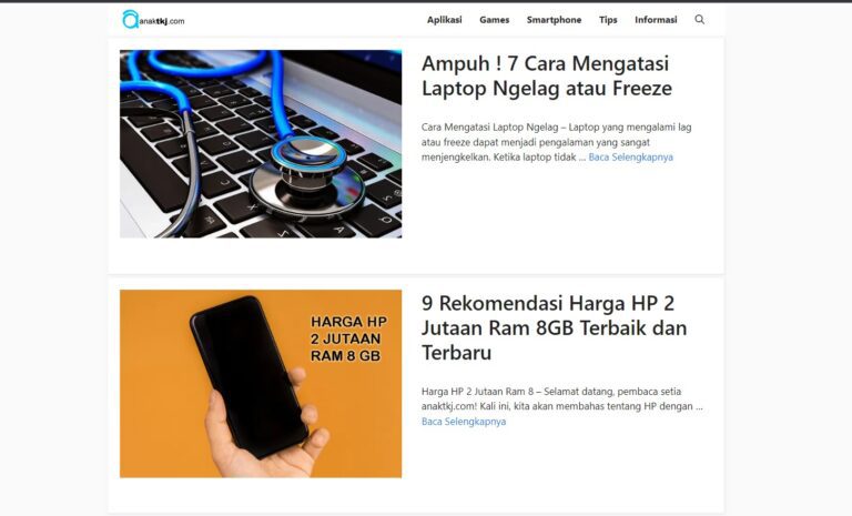 Rekomendasi Situs Teknologi Indonesia Terupdate 2023