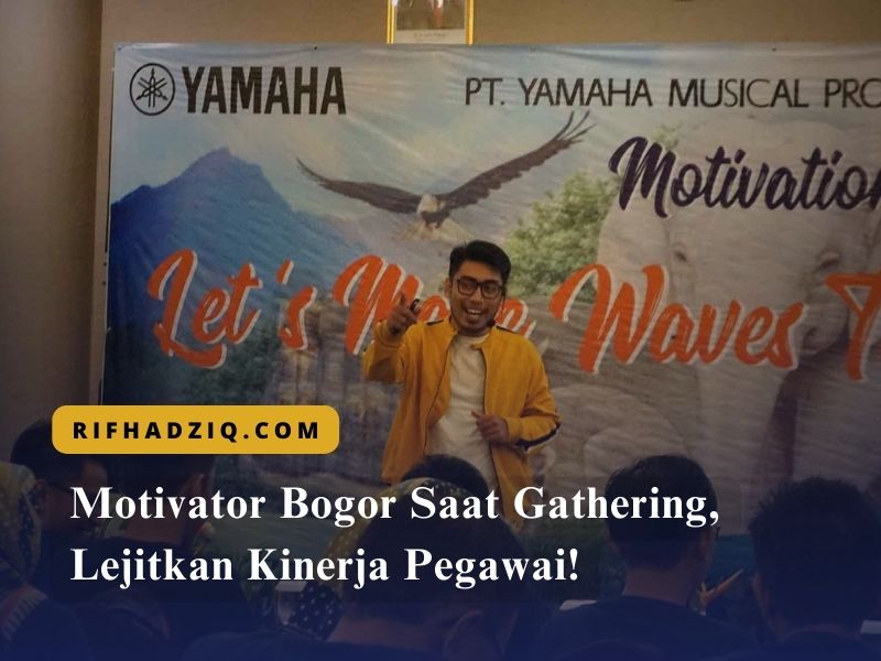 Motivator Bogor Saat Gathering, Lejitkan Kinerja Pegawai!