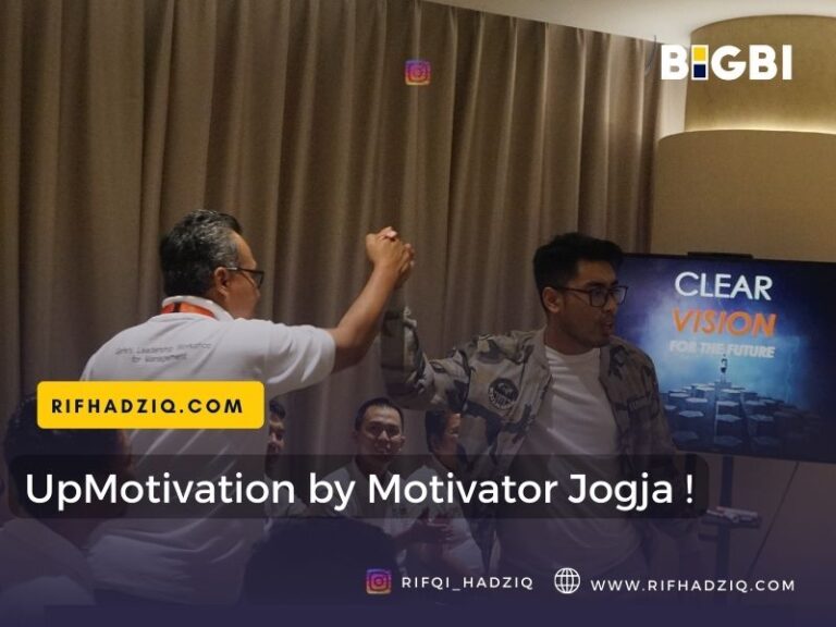 motivator jogja untuk upmotivation karyawan atau pegawai outing di jogja