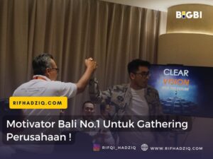 Motivator bali terbaik rifqi hadziq energik fun